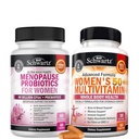BioSchwartz Probiotic Menopause Supplement für Frauen (2 Monate Versorgung) Plus Daily Multivitamin für Frauen 50 &amp; mehr (1 Monat Versorgung)