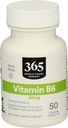 365 Von ganzem Lebensmittelmarkt, Vitamin B6 50Mg, 50 Count