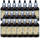 Kava Kava (Piper Methysticum) Tinktur, Getrockneter Wurzelflüssigkeitsextrakt (Markenname: HerbalTerra, Proudly Made in USA) 20x4 fl.oz (20x120 ml)