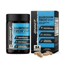ONNIT Shroom Tech Sport Daily Exercise Support Capsules, Supplément préentraînement avec Cordyceps Champignons, Supplément alimentaire sans caféine pour le soutien énergétique quotidien, 84 Comte