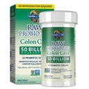 Jardin de la vie Probiotiques pour les femmes et les hommes - Probiotiques crus Soins des colonies 50 milliards d'UFC et enzymes, plateau stable une fois par jour Acidophilus Probiotique pour la régularité et le soutien de santé immunitaire, 30 capsules