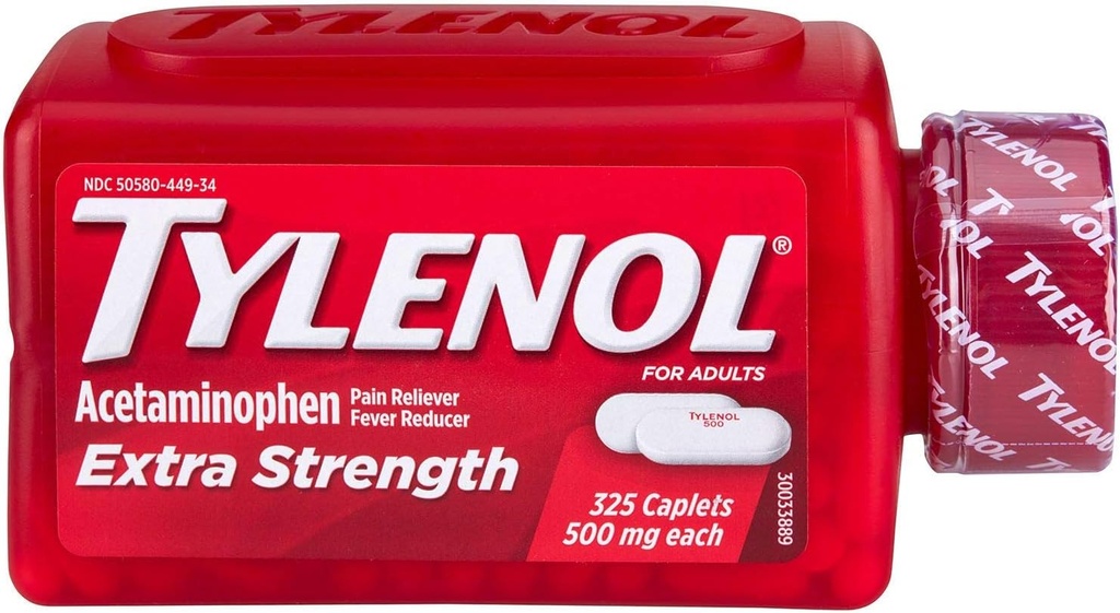 TYLÉNOL Extra Strength 500mg - 325 caplets
