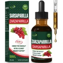 Sarsaparilla Root Extrakt Tropfen für Leberreiniger Detox & Repair, Immununterstützung Ergänzung mit Dandelion Cocolmeca Polypodium Leucotomos. Diente de Leon para Limpieza de Colon y Desintoxicar. 2oz