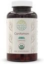 HerbEra Cardamom USDA Organic 120 Kapseln | Natürliche Kräuterergänzung | Zertifizierte organische vegetarische Kapseln und Organische Kardamom (Elettaria cardamomum) Getrocknetes Pod (120 Kapseln)