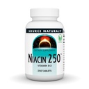 Source Naturelles Niacine 250n Vitamine B-3-250 Comprimés