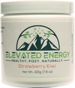 Healthy Energy Drink Powder - Stevia & Natürliche Koffein | Erhöhte Energie Fizzy Drink Mix | Erdbeere Kiwi | 30 Servierungen