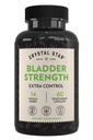 Crystal Star Bladder Strength (60 Kapseln) – Kräuter-Urinary Tract Gesundheit und extra Stärke Blasenkontroll-Ergänzung, Cranberry-Extrakt, Kürbis Seed-Extrakt, Plantain und Wild Yam Root, Non-GMO