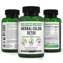 Sibirische grüne Kräuter Colon Detox mit Senna Buckthorn Prune Fruit 90 Kapseln – Traditionelle sibirische Formel 14 Kräuter &amp; Probiotic zu reinigen Colon und Detox Körper