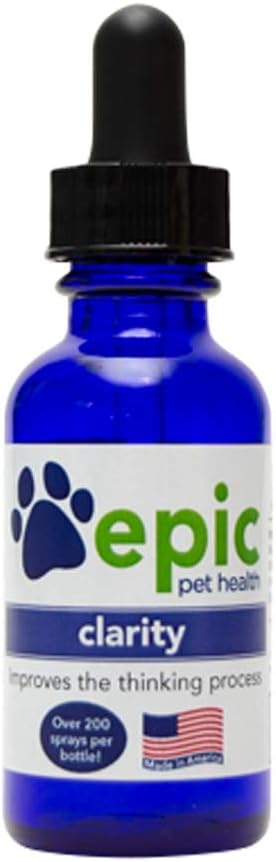 Clarity - All Natural Liquid Supplement für Alt- oder Ill-Patienten, die die Wahrnehmung verbessern - einfach zu bedienen - Mist Over The Face und Put in Food & Water (Dropper, 2 Unze)
