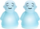 Set von 2 Achtsamkeit Meditation Angst & Stress-Relief-Tool, entspannende Gegenstände für Erwachsene Kinder, Upgraded 2 in 1 Touch Atem Nachtlicht