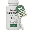 PRISTINE'S Benfotiamine 300mg Supplément de soutien à haute biodisponibilité - 60 jours d'approvisionnement - suppléments de vitamine B1 soluble dans le gras - végétalien - non-OGM
