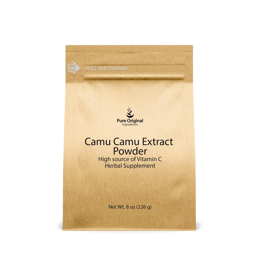 Pure Original Zutaten Camu Camu Pulver (8oz), Quelle von Vitamin C, brasilianische Superfood