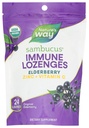 Nature's Way Sambucus Immune Lozenges, Zink + Vitamin C, Black Elderberry Extract, USDA Certified Organic, Original Berry Flavored, 24 Lozenges (Packaging May Vary)