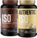Poudre isolate de lactosérum de lactosérum de l'usine de traitement de lactosérum de l'ISO - Protéine à faible teneur en glucides, non-OGM, sans remplissage (chocolat, 30sv) et (Vanilla, 30sv)