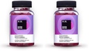 IGK Biotin Haargummis 10.000mcg Biotin (60 Count), Erdbeer-Flamoured, Haarwachstumsergänzungsgummis für gesundes Haar, Haut und Nägel, Vegan, helfen Haarausfall zu bekämpfen & Thinning (Pack von 2)