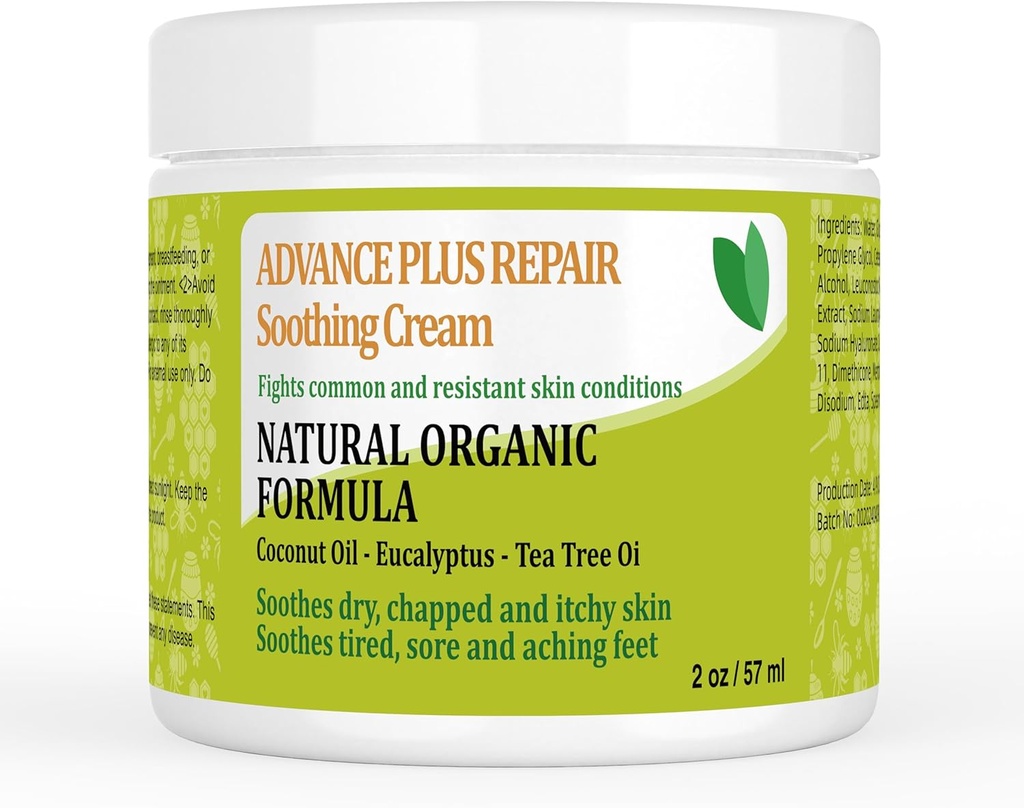 Heat Rash Cream, mit Bio Manuka Honig und Teebaum, Eczema Cream, für Männer & Frauen, Kinder, Erwachsene, beruhigt Nappy Rash, Anal Itch, lindert Soreness, nicht-irritating Sensation