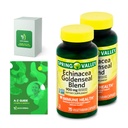Echinacea Goldenseal Blend Nahrungsergänzung, 900 mg, 75 Ct Bundle mit exklusiven Vitaminen & Minerals A bis Z - Bessere Ligth&Spring Guide@ (3 Artikel)