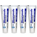 Globe (4 Pack Miconazole Nitrate 2% Antifungal Cream, Cures Athletes Foot, Jock Itch, Ringworm and More. 1 OZ Tube