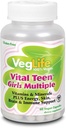 VegLife Vital Adolescents Filles Multiple Veg Cap, 60 Comte