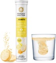 Manuka Doctor Joints* Daily Joint Support Supplement mit Manuka Honey, Vitamin C, Kupfer & Manganese, um Joint Health, Lemon Flavor, 20 Brausetables zu fördern
