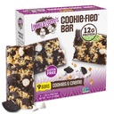 Lenny & Larry's Cookie-fied Protein Bar – Cookies & Creme Vegan Protein Bars 9x45g – Snacks sains avec 12g de protéines végétales et 5g de fibre – Barre de puissance sans gluten, Kéto Friendly, non-OGM & Vegan