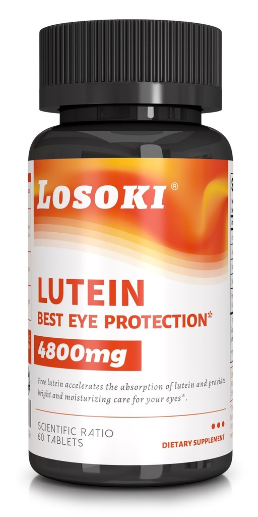 Losoki Lutein Protection des yeux - 60 comprimés