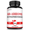 Satoomi NAD Nicotinamid Riboside - NR 1000mg Supplement - 60 Zählung für 30 Tage