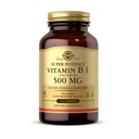 Solgar Vitamin B1 (Thiamin) - 100 Tabletten - Super Potency, 500mg Formel - Non-GMO, Vegan, Glutenfrei, Kosher, Halal - 100 Servierungen