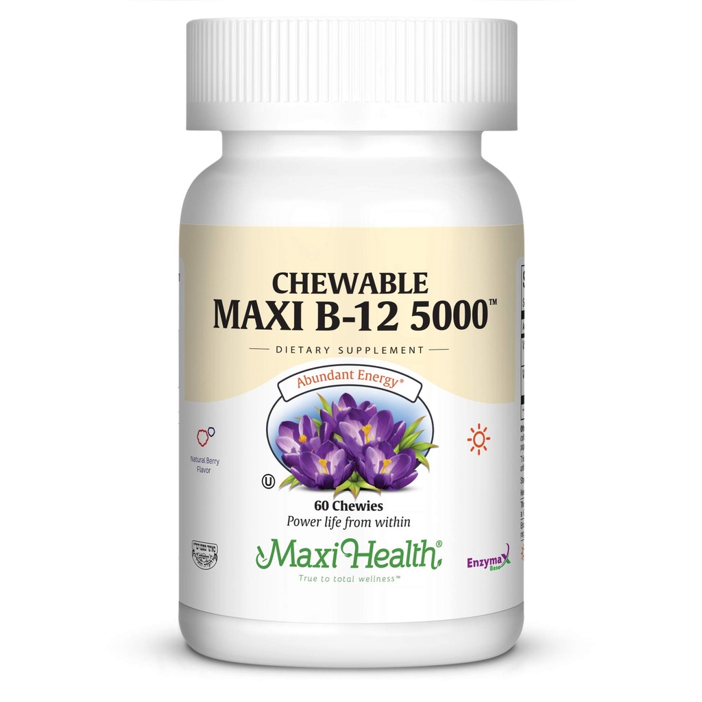 Kaubare Maxi B-12 5000 60 Kautabletten
