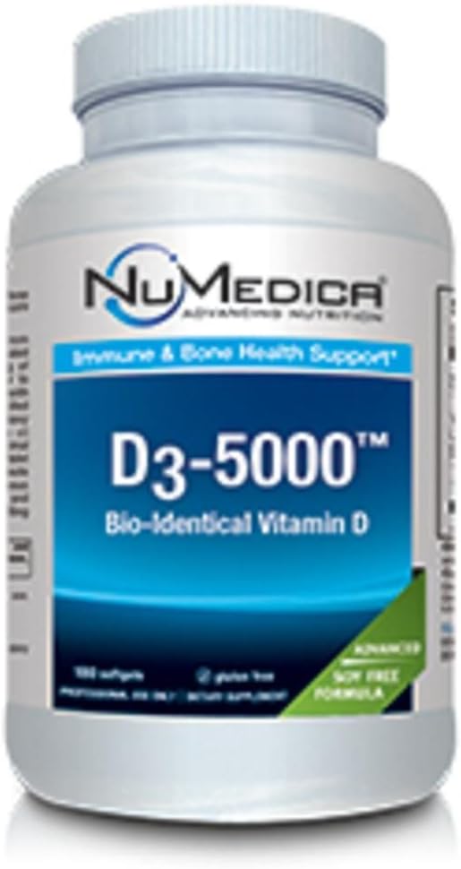 NuMedica - D3 5000 Large - Vitamine D3-180 softgels