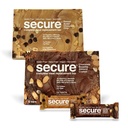 ANDREW MOINSMAN Barres de rechange complètes sécurisées pour repas - Barres de protéines véganes de 7g. Faible teneur en calories, sans gluten et sans lait 24, boîte de variétés : croustilles de chocolat au chocolat au brun et au beurre d'arachide)