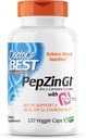 Les meilleures enzymes digestives du docteur Non-OGM 90 Caps Veggie & PepZin GI Zinc-L-Carnosine Complex 120 Caps Veggie