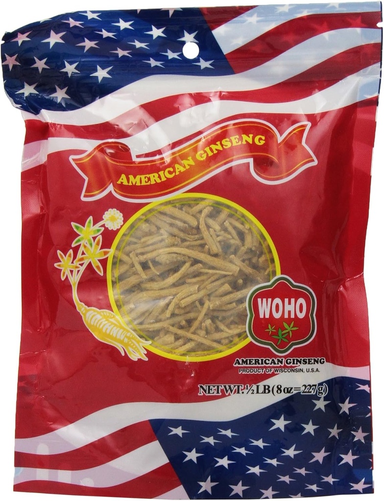 Woho #120.8 American Ginseng Large Prong Fiber 8oz. Tasche