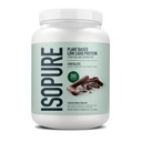 Poudre de protéines à base de plantes, sans lactose, sans gluten, avec fer, chocolat, 20g de protéines végétales par portion, 1,37 Lb, 20 portions