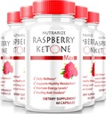 (5 Pack) Himbeere Ketone Kapseln, Offiziellen Raspberry Ketone Für Weight Loss, All-Natural Keto Formel zu entsperren Ihr Körper und Fitness Ziele, RaspberryKetone 1200MG Supplement, Bewertungen (300 Kapseln)
