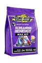 Screamin Energy Max Hit Tropical Punch Flavor - Maximum Strength Sugar Free Energy Shot mit Ginseng, B Vitamine und Koffein - 24 Count