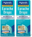 Hyland's Earache Drops, Natural Relief of Swimmer's Ear, Cold and Flu, Allergy Symptome, Alter 4 und oben: (2 Pack)