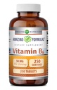 Formules étonnantes Vitamine B6 Pyridoxine 50mg 250 Comprimés Suppléments