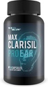 Max Clarisil Pro Ear - Hörverluste & Ohrringunterstützung - Natürliche Kurkuma-basierte Formel zur Unterstützung reduzierter Quellung & verbesserte Ohrengesundheit - Max Clarisil Pro Hörverlust-Ergänzung