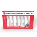 Siang Pure Aromatherapie Nasal Inhalator - Kühlung Menthol, Pfefferminz und Eucalyptus Öl - Allergy, Congestion & Sinus Relief (6 Pack)