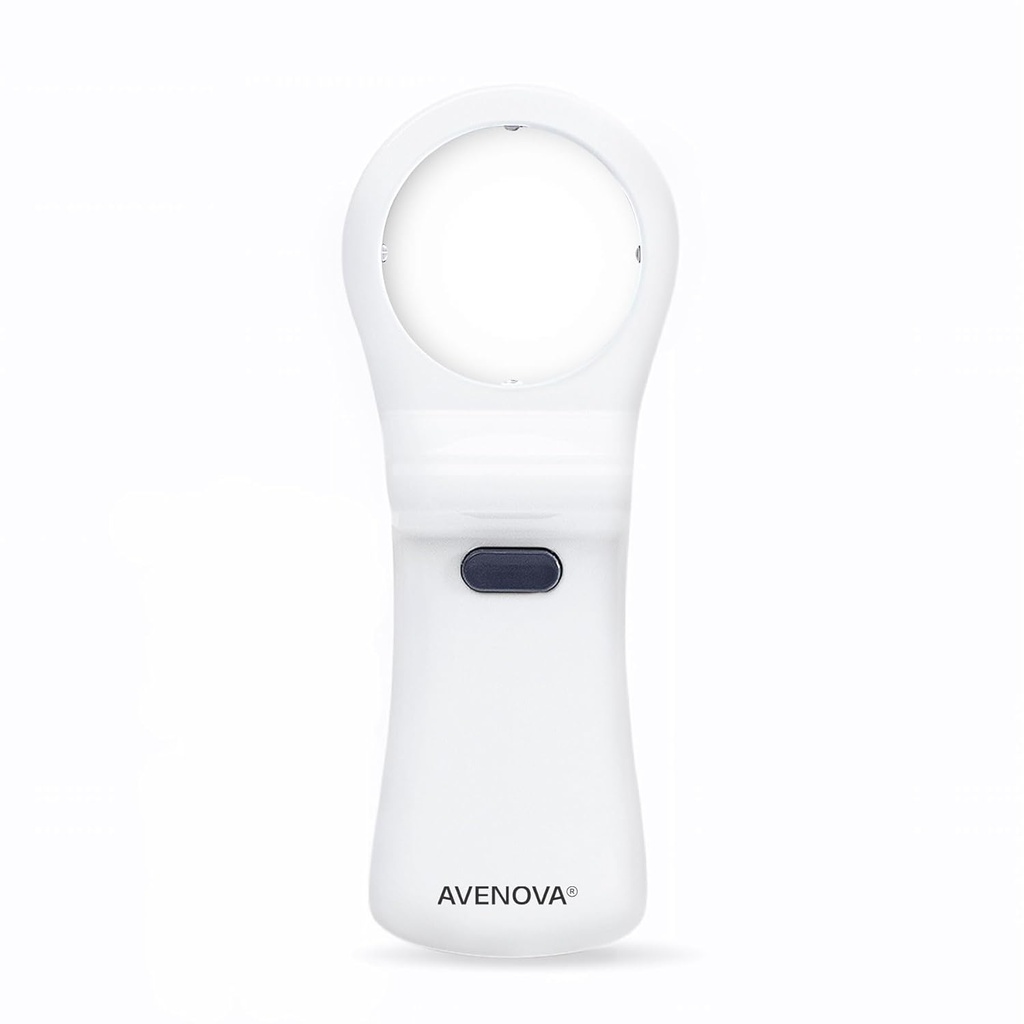 i-Chek d'Avenova – Un miroir illuminé et grossissant pour les paupières et les cils pour la blepharite, Chalazion, Styes, yeux secs, lentilles de contact et extensions de la laisse