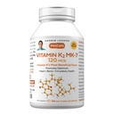 ANDREW LESSMAN Vitamin K2 MK7 120 mcg 360 Softgels - Essential for Healthy Calcium Utilization, fördert Optimum Skelett, Herz und Arterial Health. Keine Zusatzstoffe. Kleine leicht zu schlucken Softgels