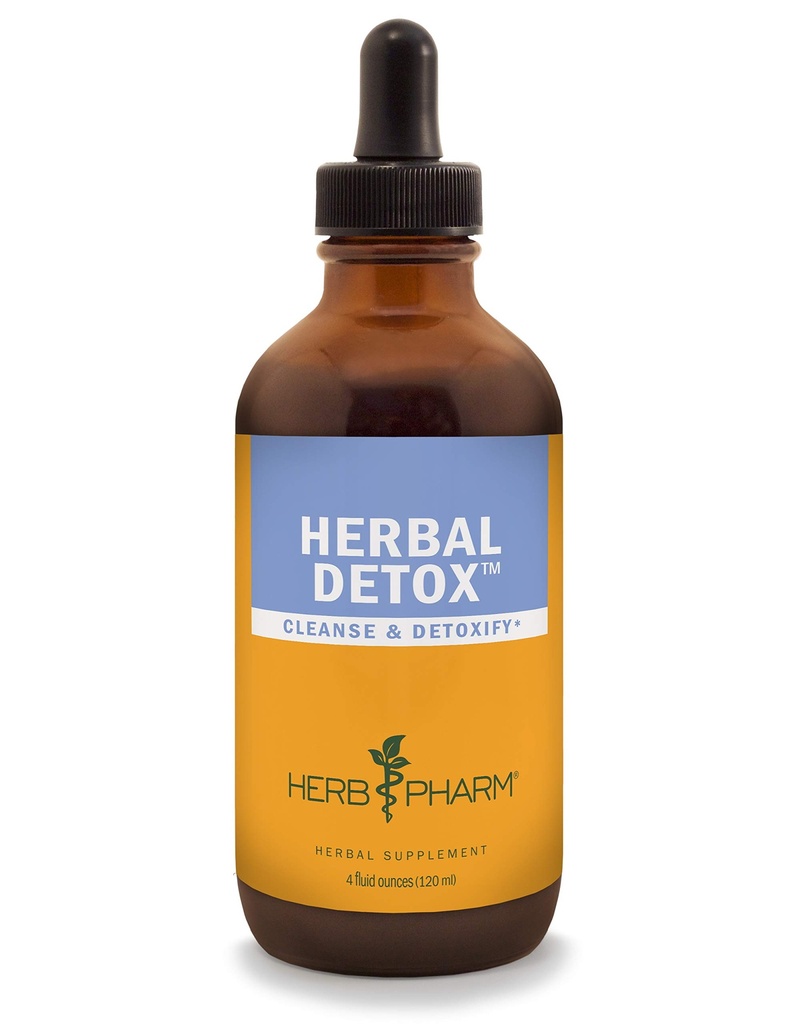 Kräuter Pharm flüssige Kräuter-Detox-Formel für Reinigung und Entgiftung - 4 Unze