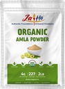 Jai Ho Organic Amla Berry Powder (Amalaki), 2 LB - Rich in Antioxidant Vitamin C | Unterstützt ImmunitätGluten Free, Vegan, Non-GMO - Resealable Zip Lock Pouch