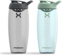 Promixx Pursuit Protein Shaker Bottle (32 oz) – Silent No-Ball Mixer, Leak-Proof Lid, BPA/BPS & Phthalate-Free ECOZEN – Easy-Clean Shaker Cup für Protein Shakes, Pre & Post-Workout Smoothies