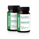 Best Life Herbals Prosta-Rye - Supplément Prostate naturel pour les hommes qui vivent une prostate élargie, une miction fréquente, une vésicule suractive - 2 bouteilles, 60 capsules
