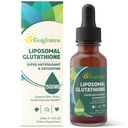 Liposomaler Glutathion 1500 MG, Überlegene Absorption, Flüssige Glutathion-Ergänzung, Leistungsstarkes Antioxidans, Leber-Detox, Immun-Enhancer, Sojafrei, Non-GMO, Vegan & Glutenfrei, 2.02 fl.oz