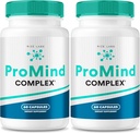 rize labs ProMind Complex Supplement, Organic Memory Supporting Formula, ProMind Complex um das Gehirn zu stärken, ProMind Complex verwendet, um Speicher zu erhöhen, Pro Mind Bewertungen (120 Kapseln) (Pack von 2)