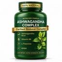 Ashwagandha Complex 800mg mit GABA, L-Theanine & B6 – Adaptogene Unterstützung für Ruhe, Fokus & Stimmung – 60 Kapseln – Stärker als 600mg - Nicht-GVO, Glutenfrei
