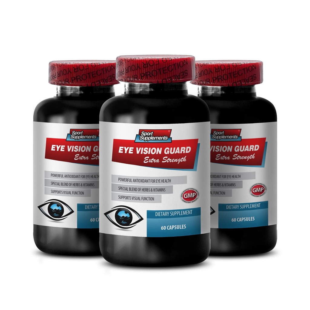 Augenformel Lutein & zeaxanthin - Augenschutz - Extrastärke, Bilberry-Ergänzung, Augen-Vitamine für Vision, Bilberry-Extrakt für Augen, Vision-Support Pillen, Lutein mit Bilberry, 3B 180 Caps